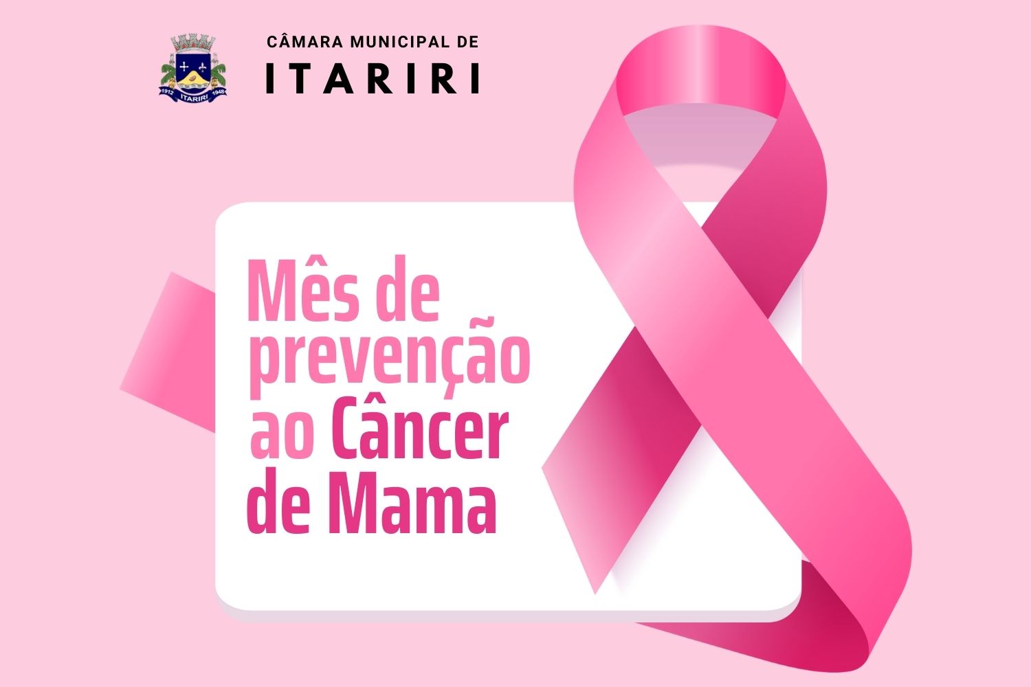Outubro Rosa marca conscientização contra o câncer de mama