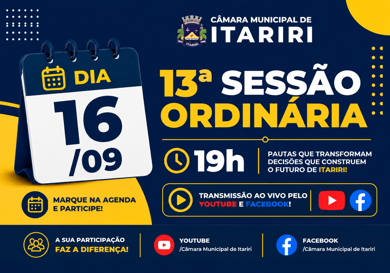 camara-municipal-de-itariri-realiza-13-sessao-ordinaria-com-transmissao-ao-vivo-pelas-redes-sociais